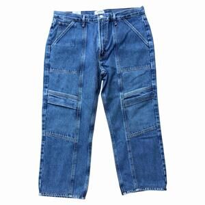 AGOLDE Cooper Cargo Jeans Oversized Organic Cotton 90s New With Tag NWT Size 33